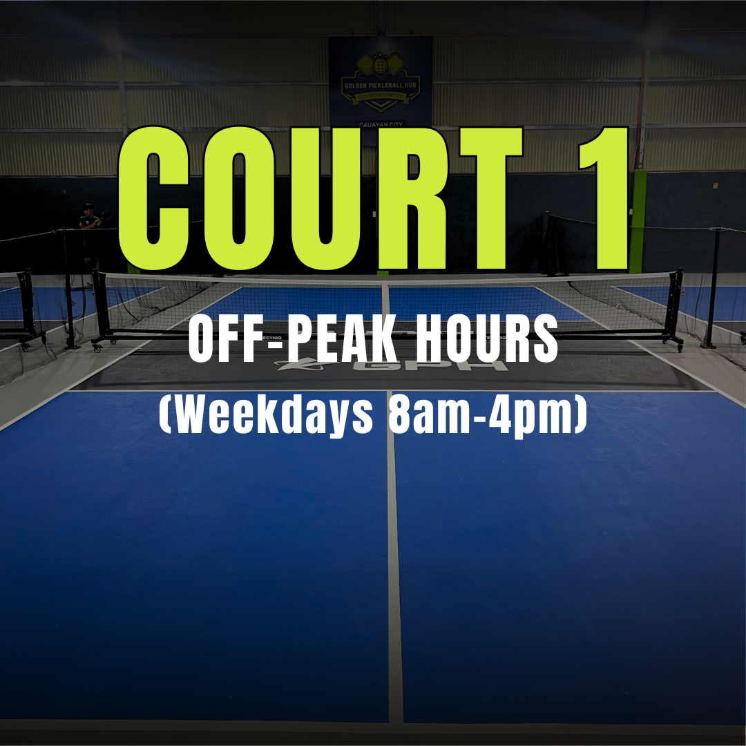 Court 1 (Off- Peak Hours)